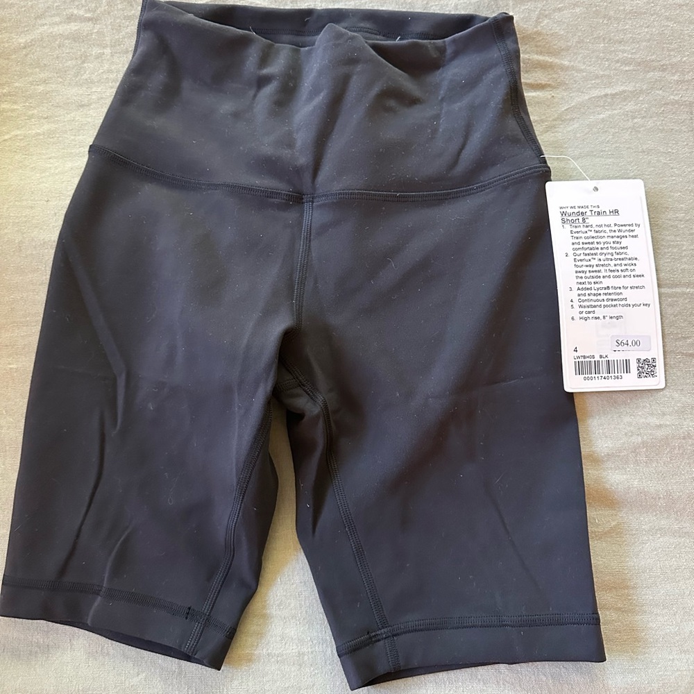 Lululemon wunder train 8” biker short